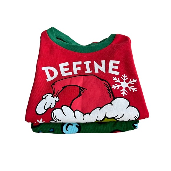 NWT Grinch 2 Piece Pajama Set Size 2T - Picture 9 of 10